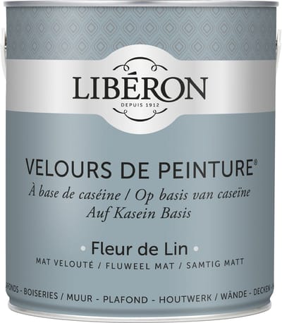 Liberon Velours De Peinture Muurverf - Mat - Fleur De Lin - 0,5l