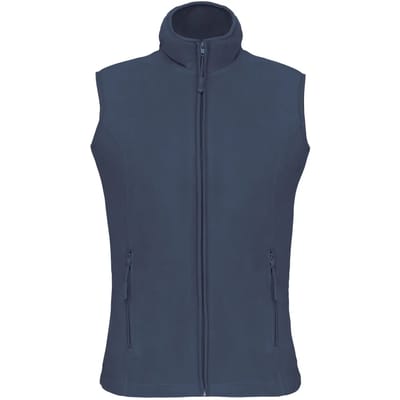 Kariban Bodywarmer van microfleece dames K906 - Deep Blue - 3XL