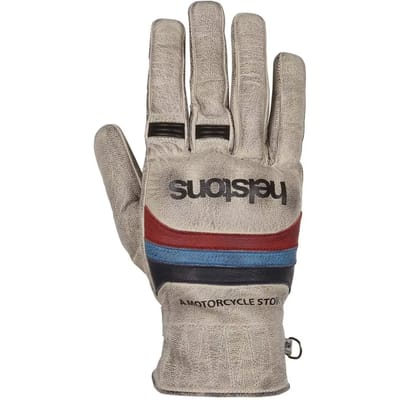 Winter leren motorhandschoenen Helstons bora
