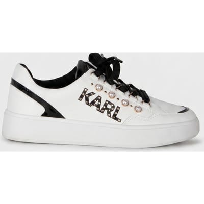 Karl Lagerfeld Karl Pearl Sneakers White Taglia: 37 | Sneakers Outlet | Donna | Bianco