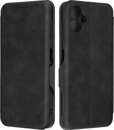 Hoesje geschikt voor Samsung Galaxy A06 4G/5G - Techsuit Safe+ Book Wallet Case - Zwart