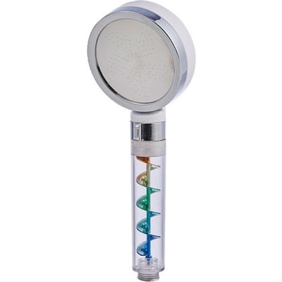 Filter Douchekop Zacht Water Meervoudige Filtratie Chloorverwijdering Handdouche Sproeier voor Huid gray