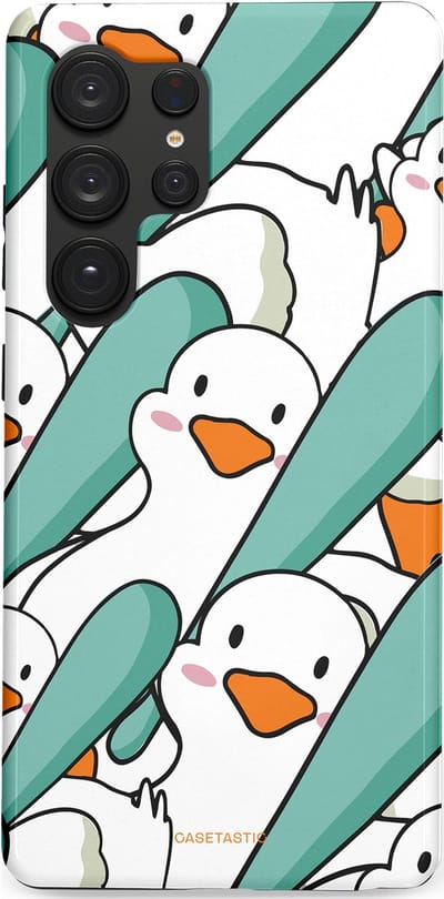 Casetastic Hoesje Geschikt voor Samsung S25 Ultra - Stijlvolle Beschermende Duo-layer Case - Ganssterk
