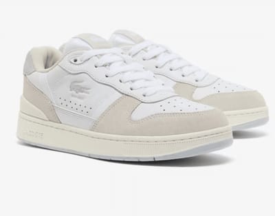 Lacoste Dames Sneaker T-clip Set 225 | Wit | Maat: 37