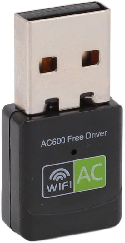 Dailygoody - USB-WLAN-adapter - 600 Mbit/s - Dual-band draadloze