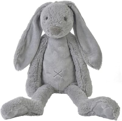 Grote Grijze Pluchen Knuffel Haas - 58 cm