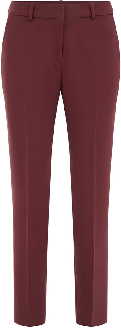 WE Fashion Dames slim fit pantalon