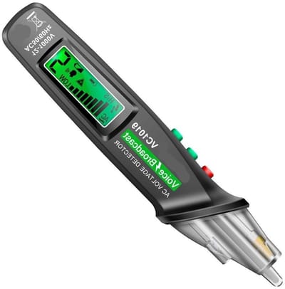 Digitale Multimeter - Spanningsdetector Pen - Elektrische Testen - Automatische Uitschakeling - 12V-1000V - Zwart