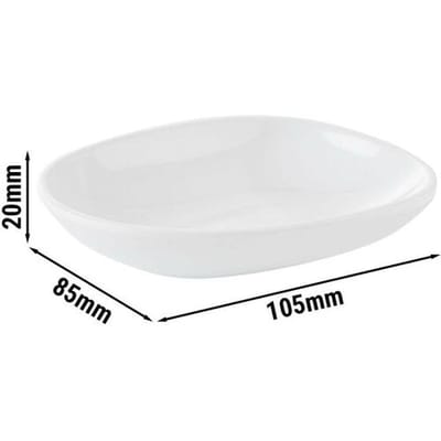 GGM Gastro (20 Stück) Teller - MINI - Melamin - 105x85mm