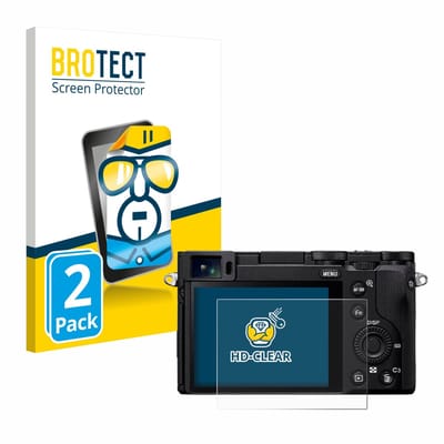 BROTECT - Screenprotector voor Sony RX1R III - Folie Beschermfolie transparant 2 Stuks