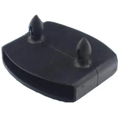 20 stuks 55x9mm Bedplankhouders Kit Bundels Middenkappen Zwarte Eindkappen Houders Bedbodem Plastic of Meubelaccessoires voor Huis