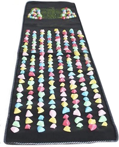Gekleurde Reflexologie Voetmassage Mat 1.7m x 0.35m - Verbeter Bloedcirculatie en Ontspan