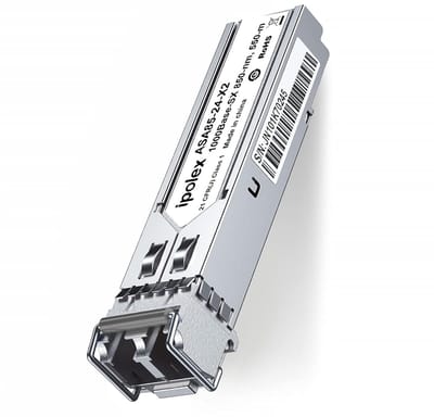 SFP Module - Mini-GBIC Transceiver - Netwerkverbinding Uitbreiden - Plug en Play - 550m Bereik - Zilver