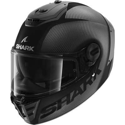 Shark Spartan RS Carbon Skin 24 Mat Zwart Grijs Integraalhelm - Helm