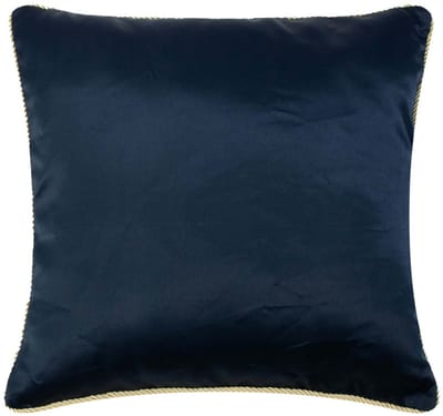 kussen satijn navy 45x45cm