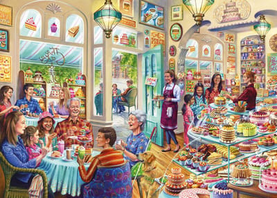 Gibsons - Grandma's Treat (door Tony Ryan) - 1000 stukjes 68×49cm (b×h) - Legpuzzel voor volwassenen