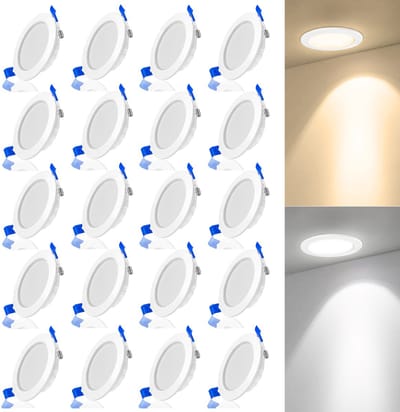 20x5W LED spot inbouwspot LED spot plafondspot spots plafondlamp inbouwspot plafond inbouwspot plafondspot (warm wit)