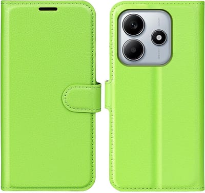 Coverup Hoesje - Geschikt voor Xiaomi Redmi Note 14 5G Hoesje - Coverup Book Case - Groen