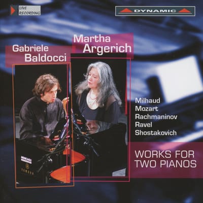 Martha Argerich & Gabriele Baldocci - Works For Two Pianos (CD)