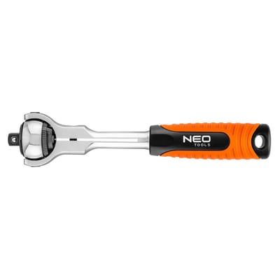 NEO Serie - Grijperratel - 3/8" - 360° Draaibare Kop - 72 Tands Mechanisme