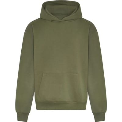 Just Hoods Signature Heavyweight Hoodie JH120 - Earthy Green - M