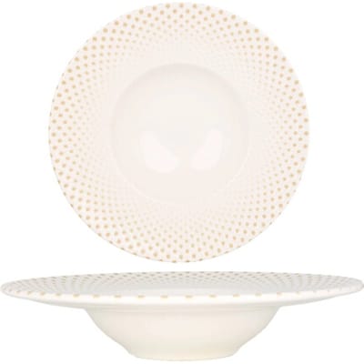 Rinart Pastabord - Punto - Porselein - 28 cm (400cc) - set van 2