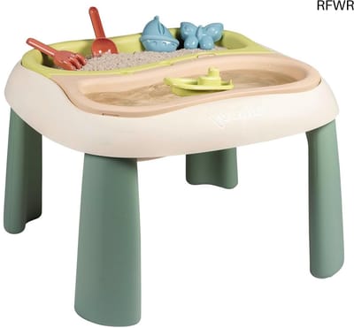 RFWR® Zand- en watertafel met accessoires - Speelgoed voor buiten - Duurzaam en gebruiksvriendelijk - Voor kinderen vanaf 18 maanden