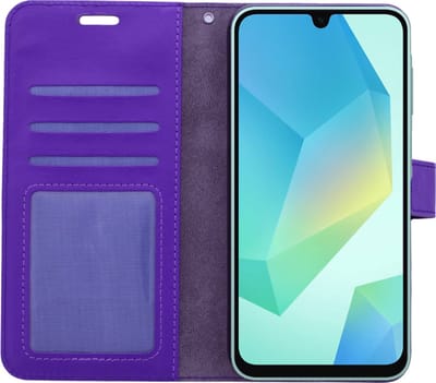 Portemonnee Book Case Hoesje Geschikt voor: Samsung Galaxy A15 - Paars