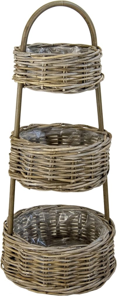 Etagère Grey Rotan