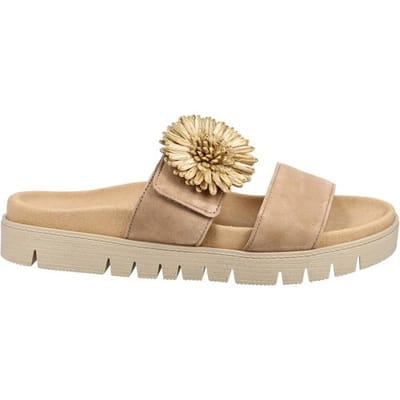 Gabor Slippers beige Suède - Maat 36