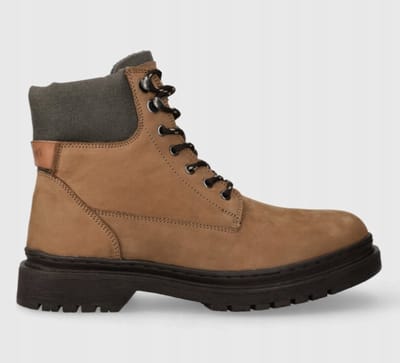 Pepe Jeans Harry - Bootschoenen - Bruin - Maat 41 - Leren Bovenlaag