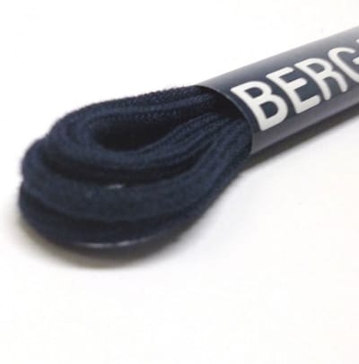 2.5 mm x 75 cm Dunne ronde veter Donkerblauw 8820