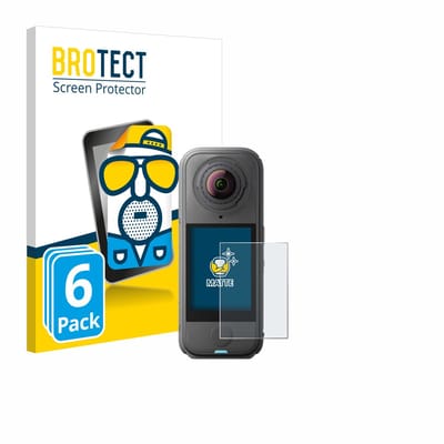 BROTECT - Screenprotector voor Insta360 X4 Air - Folie Beschermfolie matte 6 Stuks