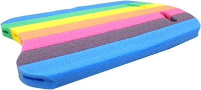 Kickboard Kinderen - Zwemplank Zwembad - Zwemtraining Oefenen - Dubbele Handgreep - 30x48cm - Felgekleurd