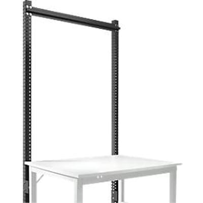 Opbouwframe, Basistafel STANDAARD werktafel-/werkbanksysteem UNIVERSAL/PROFI, 1250 mm, antraciet