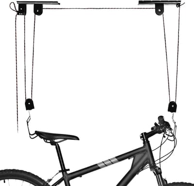 Fietslift voor plafond - 60 kg draagvermogen voor fietsen, kajaks en surfplanken