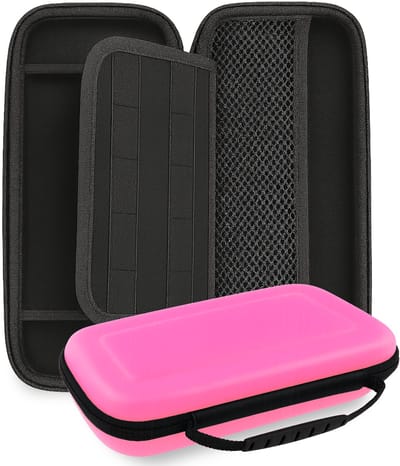 Hoesje Geschikt voor Nintendo Switch 2 Case Hoes Hard Cover - Hoes Geschikt voor Nintendo Switch 2 Hoes - Roze