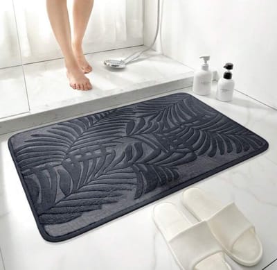 Cliste Badmat - Badkamermat, Badkamer Mat, Antislip, Douchemat, Badmat, Badmatten - voor Douche en Bad - 50x80 cm - Donker Grijs