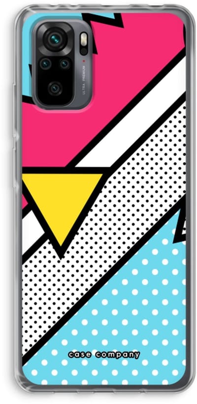 Case Company® - Hoesje geschikt voor Xiaomi Redmi Note 10 Pro hoesje - Pop Art #3 - Soft Cover Telefoonhoesje - Bescherming aan alle Kanten en Schermrand