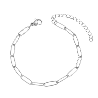 Planet Pink - Schakelarmband - stainless steel zilver - Stainless Steel - Roestvrij Staal rvs - Waterproof