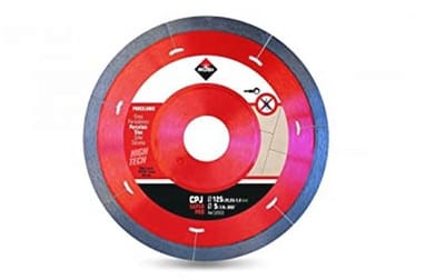 Diamantschijf 125 mm voor Fijnsteengoed - Perfect voor Aardewerk Snijden
