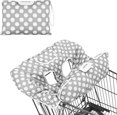 Kinderstoel en winkelwagen cover met doorschijnend smartphone vak - Beschermt tegen vuil - Voor baby's en peuters