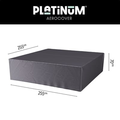 Platinum AeroCover - Loungesethoes - 255x255xH70cm - Ademend - Waterproof - Hoge kleurechtheid