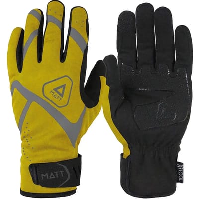 Matt Runforfun Handschoenen Geel L