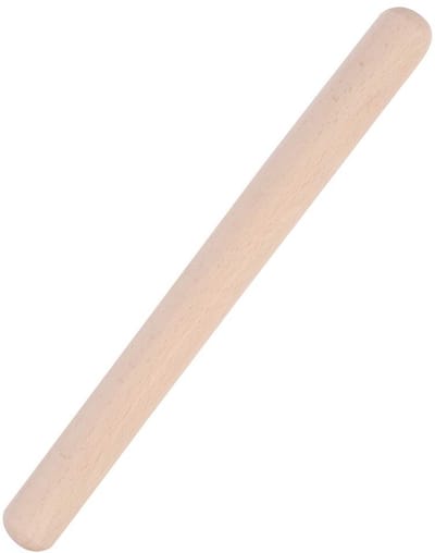 Dailygoods- Deegroller 29 cm - Houten Deegroller - Bakgereedschap - Praktisch Keukenhulpmiddel - Duurzaam Materiaal - Milieuvriendelijk Design