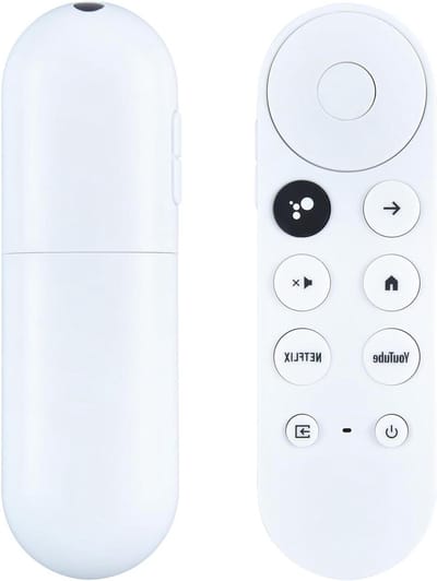 Vervangende afstandsbediening - compact ontwerp - geen programmeren nodig - geschikt voor Google TV - SnelShoppen