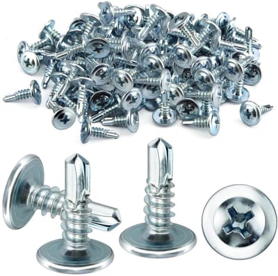 Solidchoice - Set van 100 M4.2 x 13 mm Zelftappende Schroeven voor Diverse Toepassingen