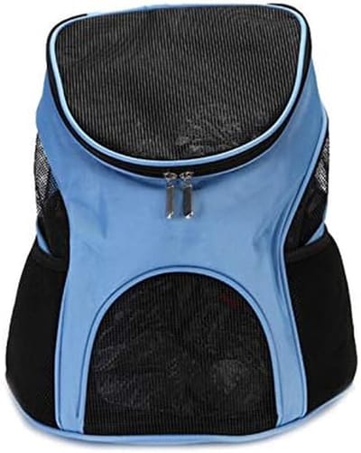 Dierenrugzak - Draagtas - Buitenreizen - Ademend mesh - 30x25x35 cm - Blauw