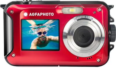 Agfa Photo Realishot WP8000 - Waterproof Compact Digital Camera - Red