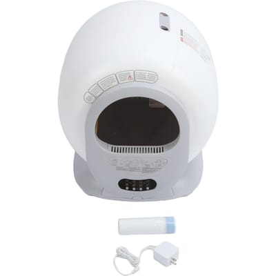 Bac à litière automatique pour chat autonettoyant grande capacité silencieux intelligent bac à litière pour chat avec contrôle par application